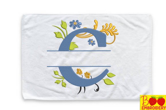 Floral Letter C Embroidery Design Review