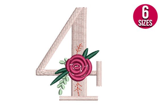 Floral Number 4 Embroidery Review