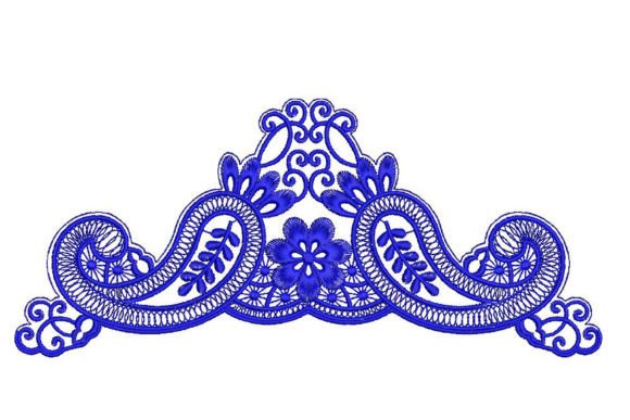 Paisley Diadem Embroidery